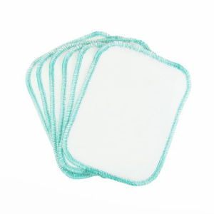 Wasbare Snoetendoekjes Mint – 6 stuks – Billiesbox