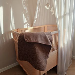 Merino wollen Ledikantdeken