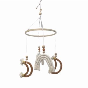 Mobiel maan regenboog roest