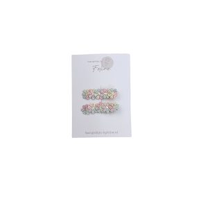 2 alligatorknipjes regenboog – Assorti 47