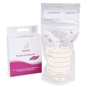 Moedermelk Bewaarzakjes – 20 stuks x 180 ml – Elanee