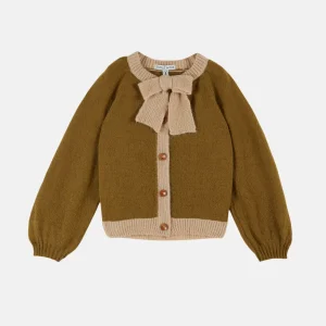 Emile et Ida – Vest met Striksluiting – Olijfgroen