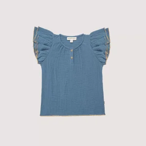 House of Jamie – Butterfly Blouse – Indigo