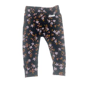 Legging – Bloem antraciet