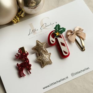 Knipjesset candy cane kerst