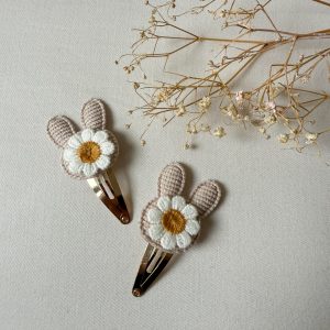 Knipjes met haasjes bloem