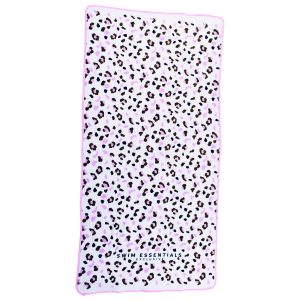 Handdoek – Kaki panterprint 135-65 cm