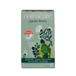 Natuurlijke Inlegkruisjes Gebogen – 30 stuks – Natracare
