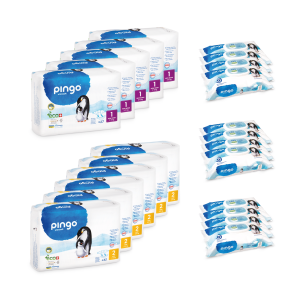 Pingo Luiers Startpakket – Baby’s Eerste Twee Maanden