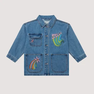 Stella mcCartney – Stella Graphic Denim Jacket