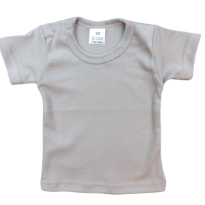 Baby t-shirt zandkleur