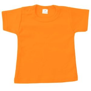 Baby t-shirt oranje