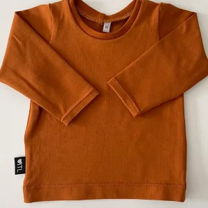 Longsleeve cognac