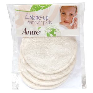 Wasbare Biologische Wattenschijfjes – 4 stuks – Anaé