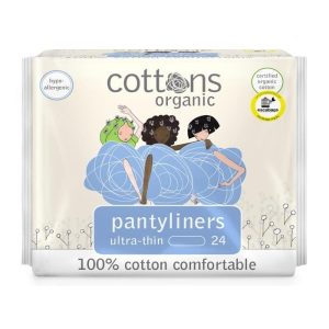 Biologische Inlegkruisjes Ultra Dun – 24 stuks – Cottons