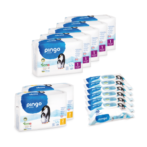 Pingo Luiers Startpakket – Baby’s Eerste Maand