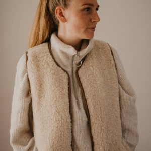 Lange Merino Wollen Bodywarmer