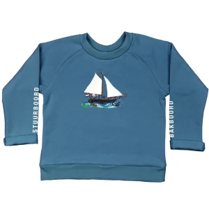 Sweater met zeilbootje