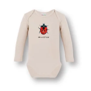 Organic romper lieveheersbeestje