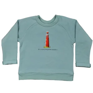 Sweater met vuurtoren Schiermonnikoog