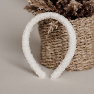 Teddy diadeem ecru