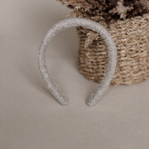 Teddy diadeem grijs