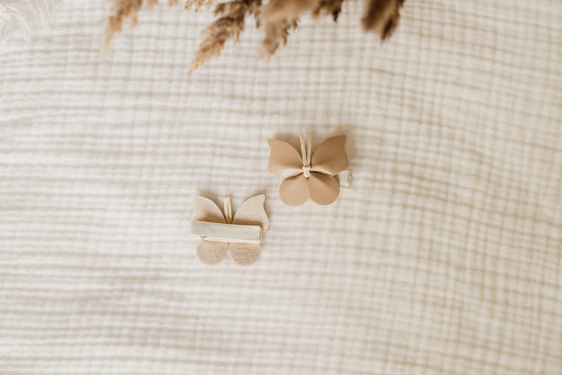 Vlinder knip beige - Afbeelding 5