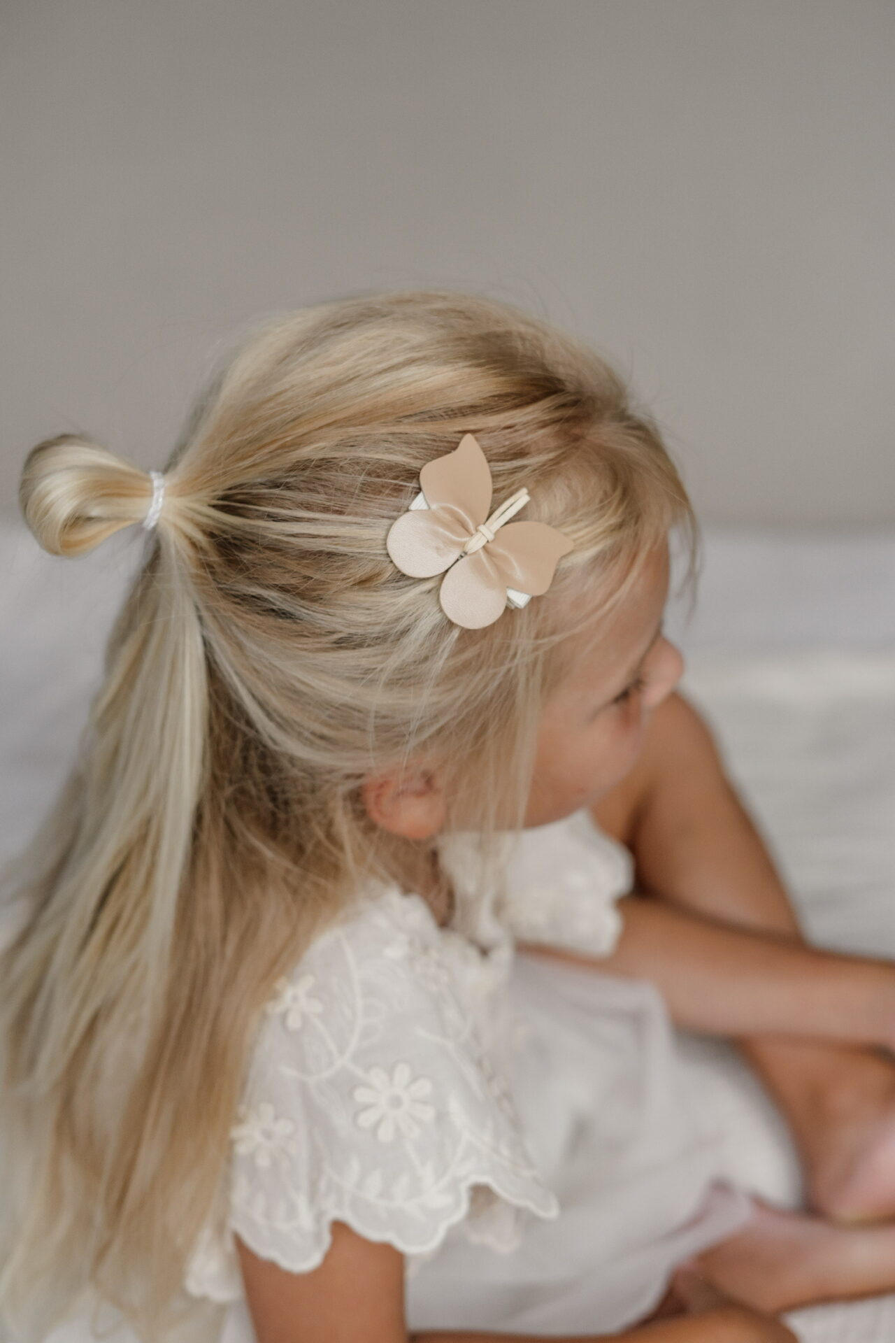Vlinder knip beige - Afbeelding 2